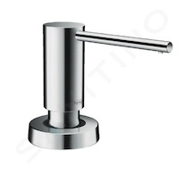 Hansgrohe Příslušenství - Dávkovač mycích prostředků A51, 500 ml, chrom 40448000