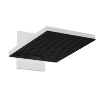 Hansgrohe Pulsify E - Hlavová sprcha, 26x26 cm, EcoSmart, 2 proudy, matná bílá 24351700