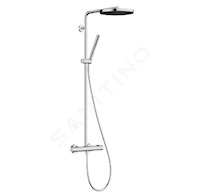 Hansgrohe Pulsify S Puro - Sprchový set s termostatem, průměr 26 cm, 1 proud, EcoSmart, chrom 24223000