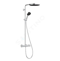 Hansgrohe Pulsify S Puro - Sprchový set s termostatem, průměr 26 cm, 3 proudy, EcoSmart, chrom 24237000