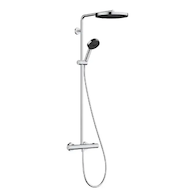 Hansgrohe Pulsify S Puro - Sprchový set s termostatem, průměr 26 cm, 3 proudy, EcoSmart, chrom 24237000
