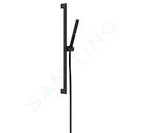 Hansgrohe Pulsify S - Set sprchové hlavice, tyče a hadice, EcoSmart+, matná černá 24373670