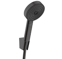 Hansgrohe Pulsify Select S - Set sprchové hlavice, držáku a hadice, 3 proudy, EcoSmart, matná černá 24306670