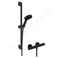 Hansgrohe Pulsify Select S - Sprchový set s termostatem, 3 proudy, EcoSmart, matná černá 24262670