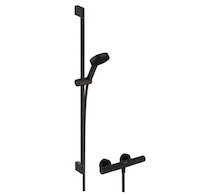 Hansgrohe Pulsify Select S - Sprchový set s termostatem, 3 proudy, matná černá 24261670