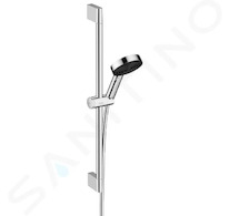 Hansgrohe Pulsify Select - Set sprchové hlavice, 3 proudy, EcoSmart, tyče 67 cm a hadice, chrom 24161000