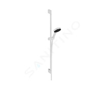 Hansgrohe Pulsify Select - Set sprchové hlavice, 3 proudy, tyče 96 cm a hadice, matná bílá 24170700