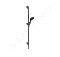 Hansgrohe Pulsify Select - Set sprchové hlavice, 3 proudy, tyče 96 cm a hadice, matná černá 24170670