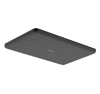 Hansgrohe Raindance Alive Q - Hlavová sprcha, 21x34 cm, kartáčovaný černý chrom 24530340