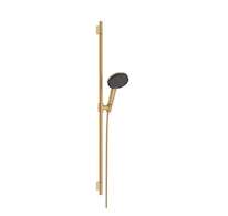 Hansgrohe Raindance Alive Select S - Set sprchové hlavice, tyče a hadice, 3 proudy, EcoSmart, kartáčovaný bronz 24603140