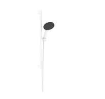 Hansgrohe Raindance Alive Select S - Set sprchové hlavice, tyče a hadice, 3 proudy, EcoSmart, matná bílá 24600700