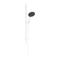 Hansgrohe Raindance Alive Select S - Set sprchové hlavice, tyče a hadice, 3 proudy, EcoSmart, matná bílá 24602700
