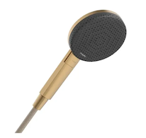 Hansgrohe Raindance Alive Select S - Sprchová hlavice, 3 proudy, EcoSmart+, kartáčovaný bronz 24512140