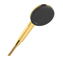 Hansgrohe Raindance Alive Select S - Sprchová hlavice, 3 proudy, EcoSmart, leštěný vzhled zlata 24511990