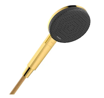 Hansgrohe Raindance Alive Select S - Sprchová hlavice, 3 proudy, EcoSmart+, leštěný vzhled zlata 24512990