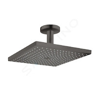 Hansgrohe Raindance E - Hlavová sprcha, 30x30 cm, EcoSmart, kartáčovaný černý chrom 26251340