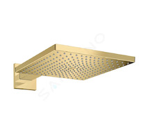 Hansgrohe Raindance E - Hlavová sprcha, 30x30 cm, EcoSmart, leštěný vzhled zlata 26239990