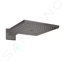 Hansgrohe Raindance E - Hlavová sprcha, 30x30 cm, kartáčovaný černý chrom 26238340