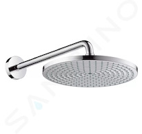 Hansgrohe Raindance S - Hlavová sprcha 300, 1 proud, EcoSmart 9 l/min, rameno 39 cm, chrom 26601000