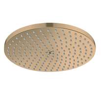 Hansgrohe Raindance S - Hlavová sprcha, průměr 24 cm, EcoSmart+, kartáčovaný bronz 28821140