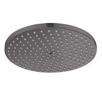 Hansgrohe Raindance S - Hlavová sprcha, průměr 24 cm, EcoSmart+, kartáčovaný černý chrom 28821340