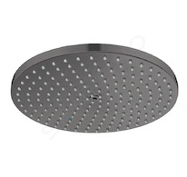 Hansgrohe Raindance S - Hlavová sprcha, průměr 24 cm, kartáčovaný černý chrom 27623340