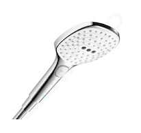Hansgrohe Raindance Select E - Sprchová hlavice 120, 3 proudy, bílá/chrom 26520400
