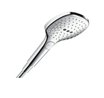 Hansgrohe Raindance Select E - Sprchová hlavice 120, 3 proudy, EcoSmart 9 l/min, chrom 26521000