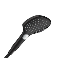 Hansgrohe Raindance Select E - Sprchová hlavice 120, 3 proudy, matná černá 26520670
