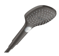 Hansgrohe Raindance Select E - Sprchová hlavice, 3 proudy, EcoSmart+, kartáčovaný černý chrom 28729340