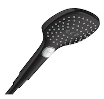 Hansgrohe Raindance Select E - Sprchová hlavice, 3 proudy, EcoSmart, matná černá 28728670