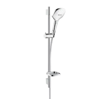Hansgrohe Raindance Select E - Sprchová souprava 120, 3 proudy, EcoSmart 9 l/min, bílá/chrom 26622400