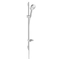 Hansgrohe Raindance Select E - Sprchová souprava 120, 3 proudy, EcoSmart 9 l/min, bílá/chrom 26623400