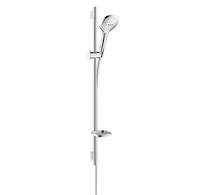 Hansgrohe Raindance Select E - Sprchová souprava 120, 3 proudy, EcoSmart 9 l/min, bílá/chrom 26623400