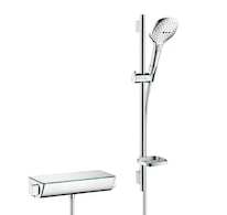 Hansgrohe Raindance Select E - Sprchový set 120 s termostatem Ecostat Select, 3 proudy, chrom 27038000