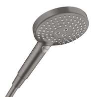Hansgrohe Raindance Select S - Sprchová hlavice 120, 3 proudy, EcoSmart, kartáčovaný černý chrom 26531340