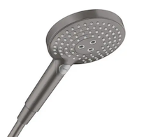 Hansgrohe Raindance Select S - Sprchová hlavice 120, 3 proudy, EcoSmart, kartáčovaný černý chrom 26531340