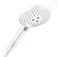 Hansgrohe Raindance Select S - Sprchová hlavice 120, 3 proudy, EcoSmart, matná bílá 26531700