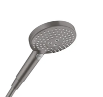 Hansgrohe Raindance Select S - Sprchová hlavice 120, 3 proudy, kartáčovaný černý chrom 26530340