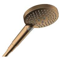 Hansgrohe Raindance Select S - Sprchová hlavice, 3 proudy, EcoSmart, kartáčovaný bronz 26515140