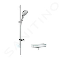 Hansgrohe Raindance Select S - Sprchový set s termostatem, 15 cm, 3 proudy, chrom 27037000