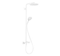 Hansgrohe Raindance Select S - Sprchový set Showerpipe s termostatem, 3 proudy, matná bílá 27633700