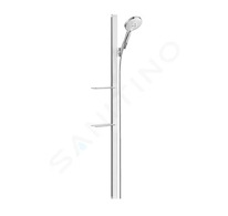 Hansgrohe Raindance - Sprchová souprava Select S 120, 3 proudy, sprchová tyč 1,50 m, bílá/chrom 27646400