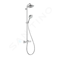 Hansgrohe Raindance - Sprchový set Showerpipe 240 s termostatem, 3 proudy, chrom 27115000
