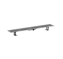 Hansgrohe RainDrain Compact - Sprchový žlab 120 cm pro vložení dlažby, s roštem 56173000