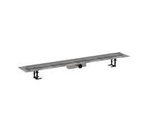 Hansgrohe RainDrain Compact - Sprchový žlab 120 cm pro vložení dlažby, s roštem 56185000
