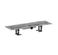 Hansgrohe RainDrain Compact - Sprchový žlab 60 cm, s roštem, kartáčovaná nerezová ocel 56162800