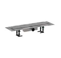 Hansgrohe RainDrain Compact - Sprchový žlab 60 cm, s roštem, kartáčovaná nerezová ocel 56174800