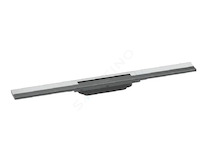 Hansgrohe RainDrain Flex - Lineární sprchový žlab s nerezovým roštem 700, do prostoru, zkrátitelný, chrom 56043000