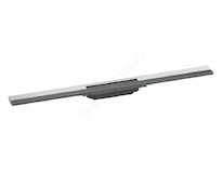 Hansgrohe RainDrain Flex - Lineární sprchový žlab s nerezovým roštem 800, do prostoru, zkrátitelný, chrom 56044000